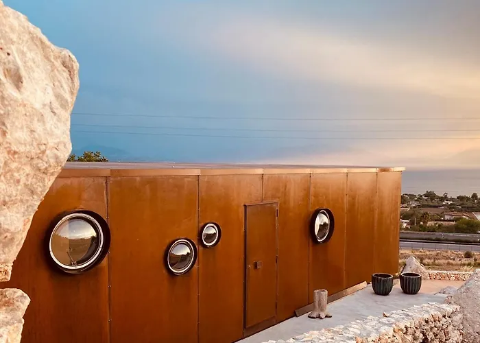 Luxussátor Container