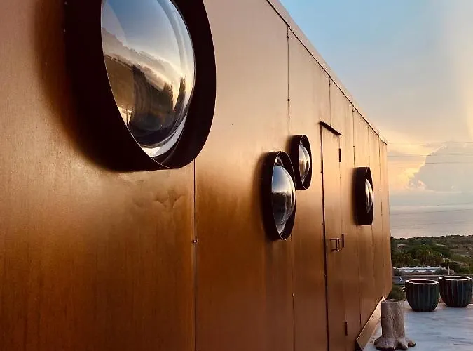 Luxussátor Container